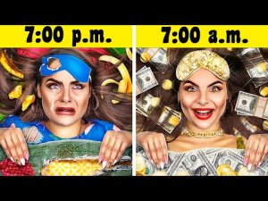 Бедная девочка стала богатой на 24 часа!.mp4