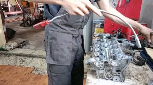 Toyota Caldina 5E-FE (замена прокладки ГБЦ)