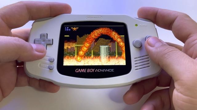 Contra Advance - The Alien Wars Ex | Gameboy Advance (IPS display) gameplay смотреть онлайн