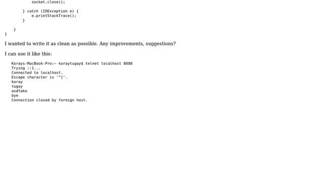 Multi-Threaded Java Server смотреть онлайн