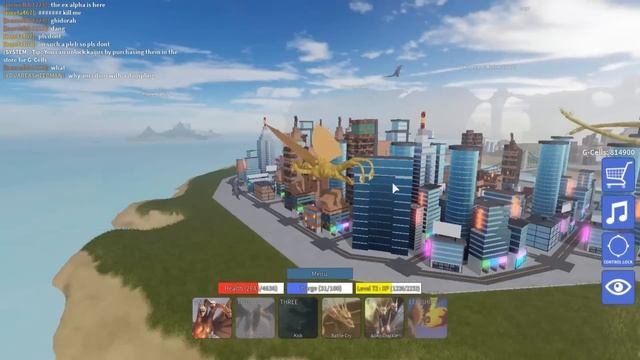 HOW TO GET G-CELLS AND XP FAST IN KAIJU UNIVERSE! | Roblox Kaiju Universe смотреть онлайн