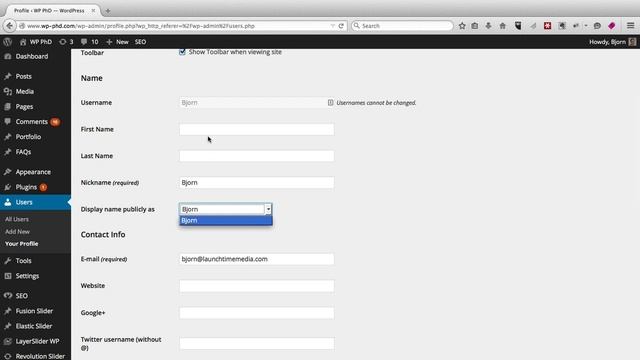 WordPress User Profile - How To Update It | WP Learning Lab смотреть онлайн