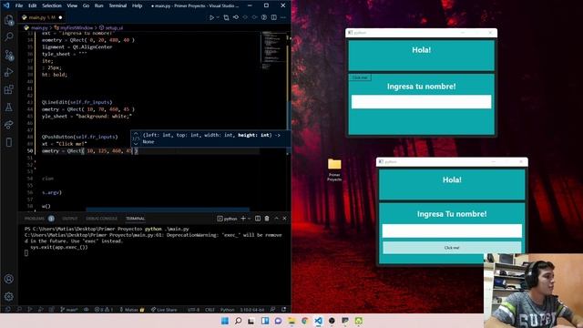 #9 Botones en PySide6 - Como conectar botones a métodos en PySide6 смотреть онлайн