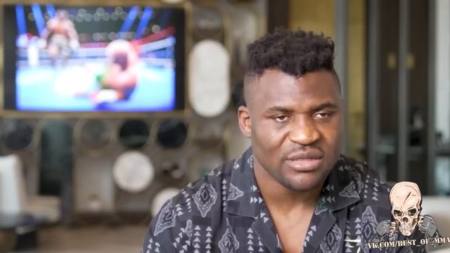 Нганну разбирает свой бой против Тайсона Фьюри смотреть онлайн