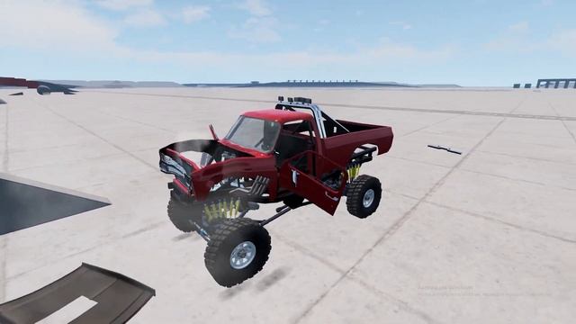 Skoda Kodiaq vs concrete beam? 150 km/h ? BeamNG.drive CRASH test смотреть онлайн