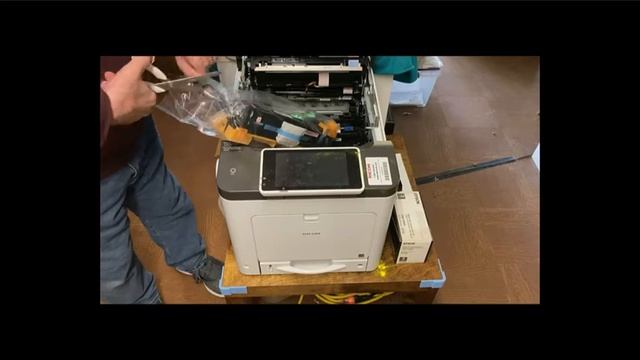 Ricoh SP C360SFNw Drum Replacement