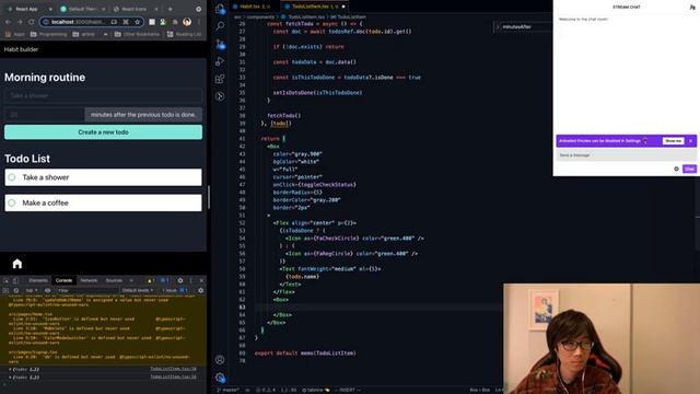 Creating an app to help create habits with React, Firebase, Chakra UI and Capacitor: Day 4 смотреть онлайн