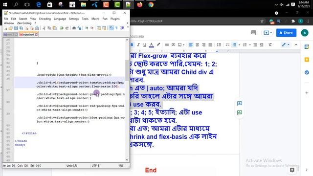 Css Flexbox: Flex-Basis Bangla Tutorial | Css Bangla Tutorial Full Course смотреть онлайн