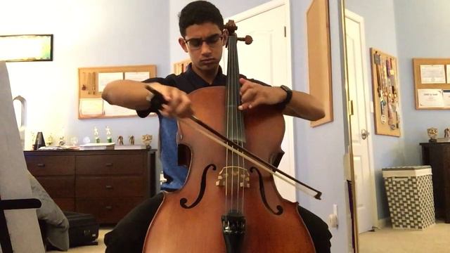 Chamber Music Night 2021, Salut d'amour, Nikhil Vyas, solo cello смотреть онлайн