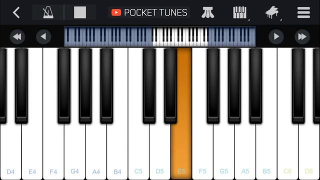 RUSH E│Mobile Piano Cover│Easy Tutorial смотреть онлайн
