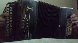 Ой полным полна моя коробушка (Коробейники) на гармони русского строя разбор Евграф Самолётов