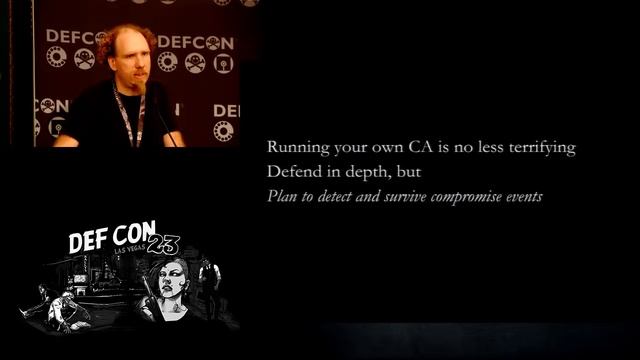 DEF CON 23 - Panel - Lets Encrypt Minting Free Certs to Encrypt the Entire Web смотреть онлайн