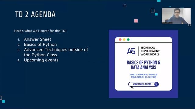 TD2 - Basics of Python and Data Analysis (Intro) смотреть онлайн