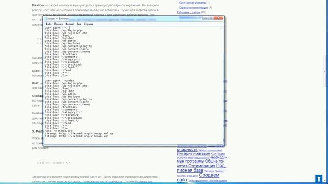 SEO WordPress #2 Настройка файла robots смотреть онлайн