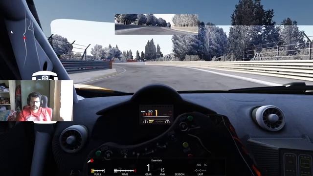 Learning Nordschleife Endurance with Ferrari 488 GT3 and with no force feedback | !social смотреть онлайн