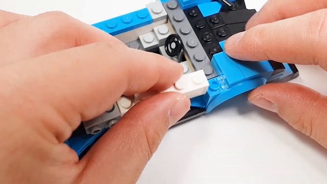 LEGO 76898 Speed Champions Jaguar alternative build B model Le Man Prototype MOC instruction смотреть онлайн