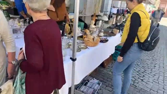 СТРИМ: Запрещенка на барахолке в Германии! Эксклюзивные вещи времён Второй мировой? смотреть онлайн