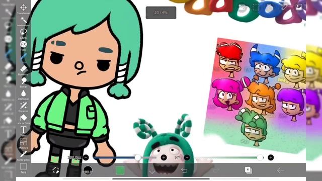 Drawing All Oddbods in Toca Life / Humanized Oddbods humanized / смотреть онлайн