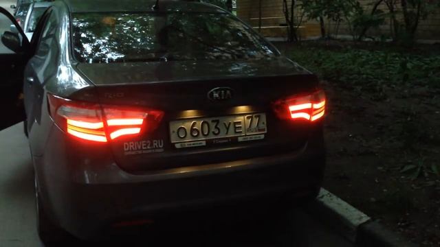 Киа Рио LED фонари смотреть онлайн
