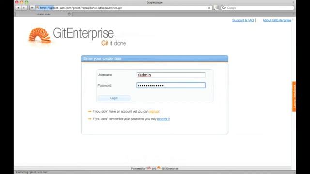 GIT Enterprise смотреть онлайн