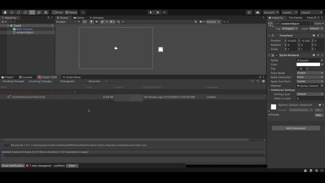 How to deal with merge conflicts in Plastic SCM on Unity смотреть онлайн