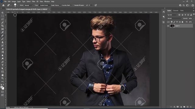 2 Easiest Ways to Remove Watermark in Photoshop | Photoshop me Aasani se Watermark Kaise Hataye | смотреть онлайн