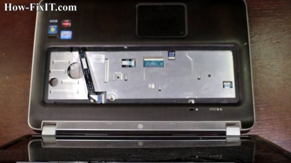 How to replace keyboard on HP Pavilion dv7 laptop
