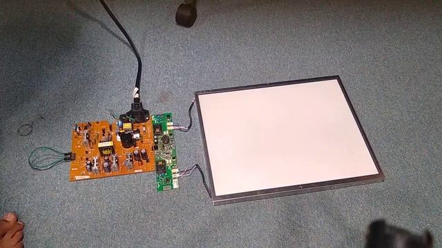 Turning On A Ccfl Backlight From An Old Monitor