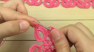ЦВЕТОЧНОЕ КРУЖЕВО вязание крючком МАСТЕР-КЛАСС ЛЕНТОЧНОЕ КРУЖЕВО Crochet ribbon lace