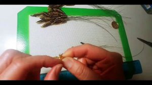 Георгины из бисера Часть 1. МК от Koshka2015 - цветы из бисера, бисероплетение, МК beaded, DIY