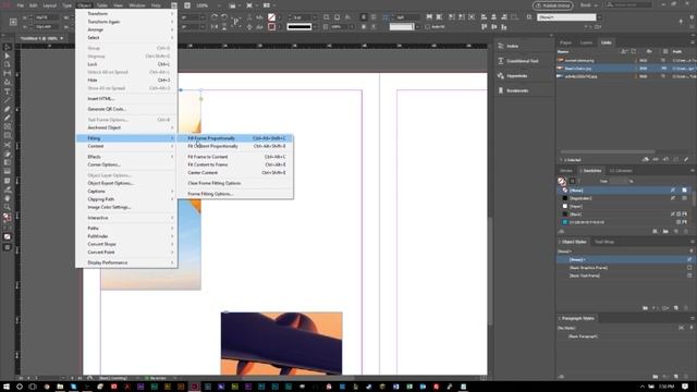 Adobe InDesign Tutorial: Placing, Formatting & Fitting Images in Adobe InDesign смотреть онлайн