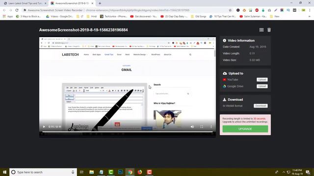 How To Use Awesome Screenshot Google Chrome:  (Step By Step Tutorial 2019)