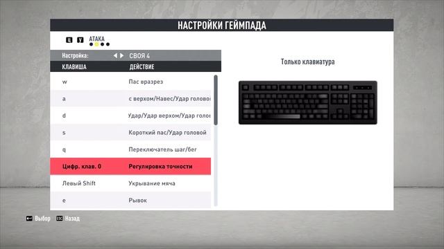 КАК ИГРАТЬ НА КЛАВИАТУРЕ В ФИФА (НАСТРОЙКИ FIFA 20) смотреть онлайн