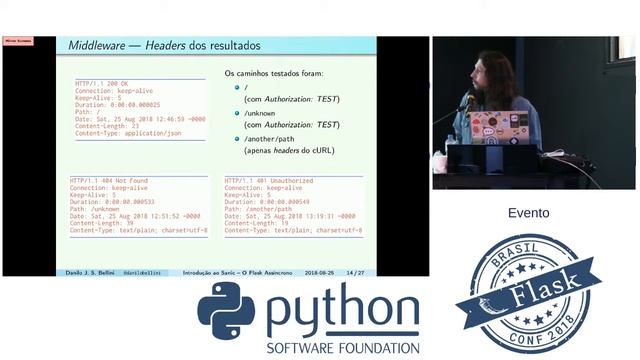 [FlaskConf2018] Introdução ao Sanic - O clone Assíncrono do Flask смотреть онлайн