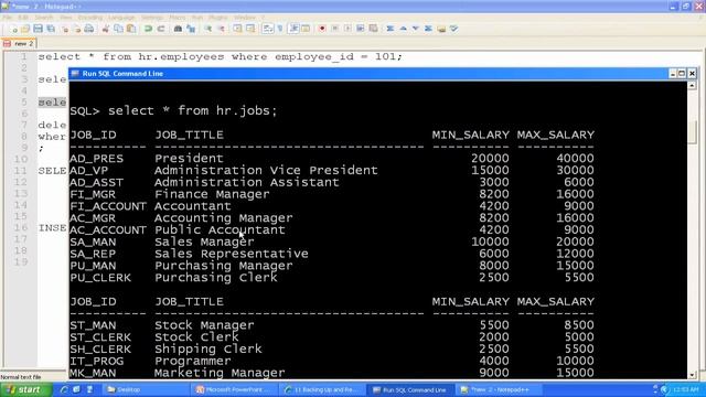 Oracle Flashback Feature смотреть онлайн