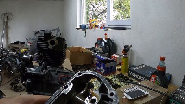 Розбираю мотора після ремонту чудо майстрів.Давно такого КОРЧА не крутив!!!!Ремонт Шінерей 250 смотреть онлайн