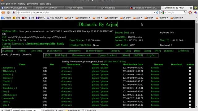 SYMLINK 404 ERROR BYPASS 2014 | H4x4rwOw смотреть онлайн