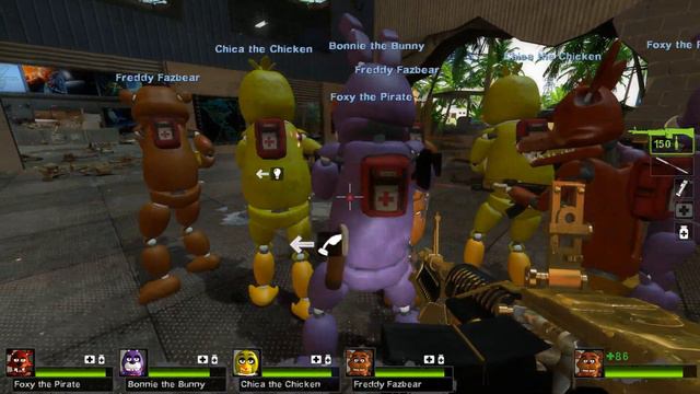 Freddy Fazbear Vs Battle Droid Army - Epic Battle - Left 4 dead 2 Gameplay (L4D2 FNAF Custom Mod) смотреть онлайн