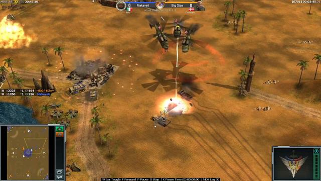 [REPLAY] bigGanja VS ViViD | Makaveli VS BiG SiZe - Generals Zero Hour World Series 2023 - Round 3 смотреть онлайн