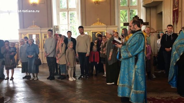 2017 год. Молебен на начало нового учебного года смотреть онлайн