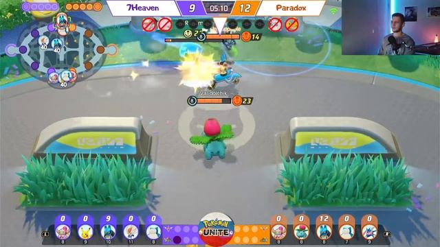 Турнир СНГ по Pokemon Unite (основной этап) | 7Heaven Vs Paradox (игра 1) смотреть онлайн
