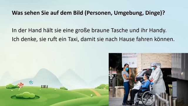 Auf Dem Bild Sehe Ich ... Thema Krankenhaus