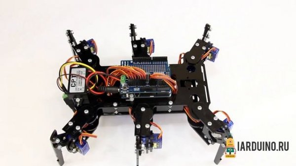 Сборка HEXAPOD на Arduino. Электроника