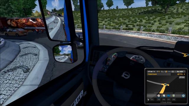Euro Truck Simulator 2 с Модами (Серия 86) "Польское турне" смотреть онлайн