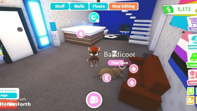 Wasa B! Watch me grow up pets in Adopt Me while I interduce my channel! смотреть онлайн