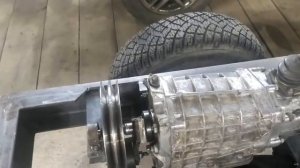 Сделал половину минитрактора.mp4