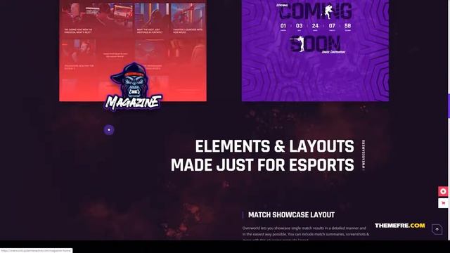 Overworld - eSports and Gaming Theme game portal magazine Karin смотреть онлайн