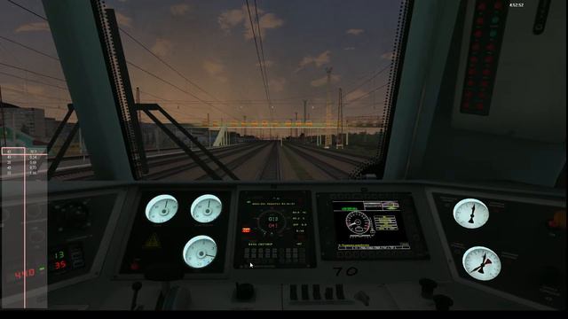 RTrainSim Мультиплеер MDD RTS на 3ЭС4К-70 с пассажирским По маршруту: Новокузнецк