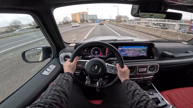 The New Mercedes AMG G63 G Class 2024 Test Drive смотреть онлайн