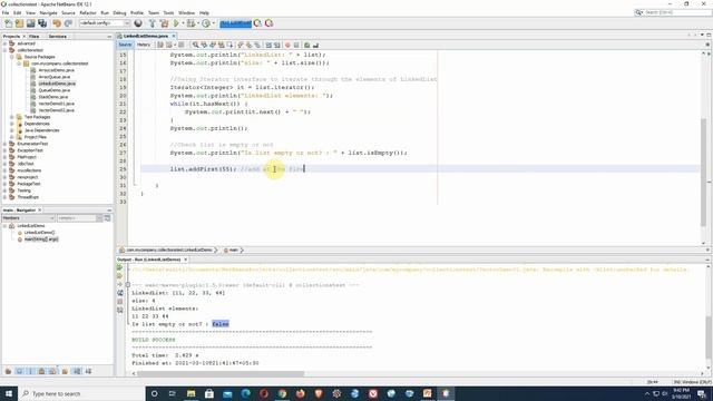Core_Java_53 - Java LinkedList Class смотреть онлайн